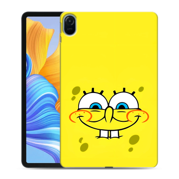 Силиконовый чехол на Huawei Honor Pad 8 с принтом спанчбоб спанч боб