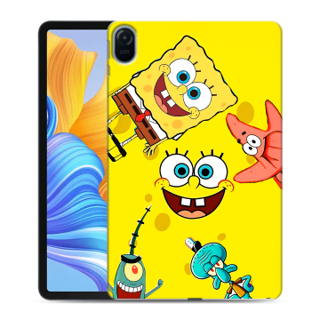Силиконовый чехол на Huawei Honor Pad 8 с принтом Спанч боб Спанчбоб