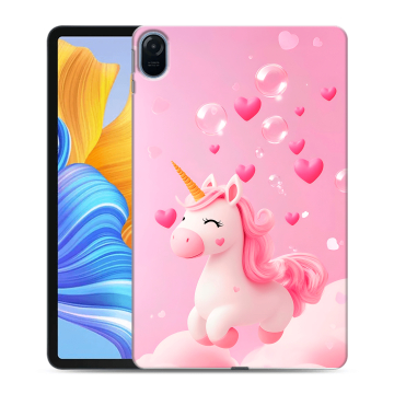 Силиконовый чехол на Huawei Honor Pad 8 с принтом Единорог