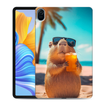 Силиконовый чехол на Huawei Honor Pad 8 с принтом Капибара