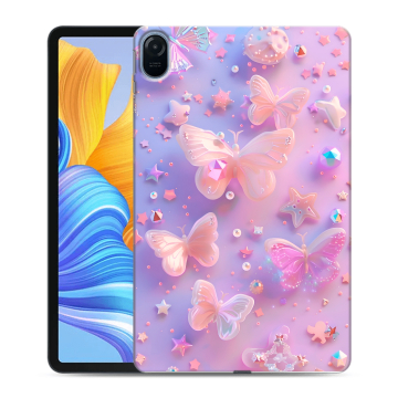 Силиконовый чехол на Huawei Honor Pad 8 с принтом Бабочки