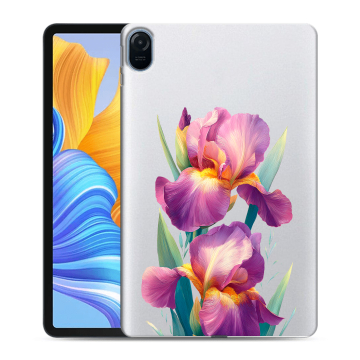 Силиконовый чехол на Huawei Honor Pad 8 с принтом Цветы орхидеи