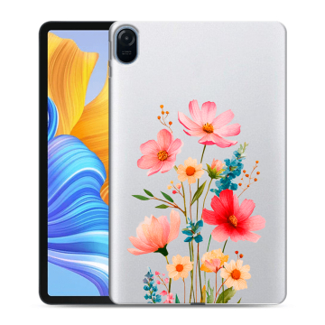 Силиконовый чехол на Huawei Honor Pad 8 с принтом Цветы