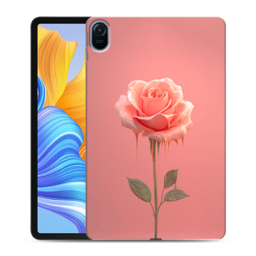 Силиконовый чехол на Huawei Honor Pad 8 с принтом Розовая роза