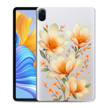 Силиконовый чехол на Huawei Honor Pad 8 с принтом Цветы