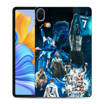 Силиконовый чехол на Huawei Honor Pad 8 с принтом Реал Роналдо