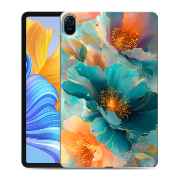 Силиконовый чехол на Huawei Honor Pad 8 с принтом Цветы