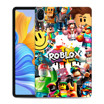 Силиконовый чехол на Huawei Honor Pad 8 с принтом Roblox Роблокс