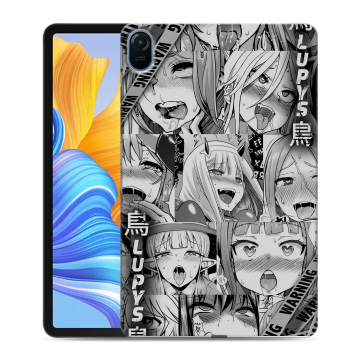 Силиконовый чехол на Huawei Honor Pad 8 с принтом Ahegao Ахегао Аниме