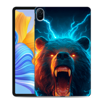 Силиконовый чехол на Huawei Honor Pad 8 с принтом Медведь