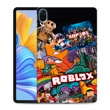 Силиконовый чехол на Huawei Honor Pad 8 с принтом Roblox Роблокс