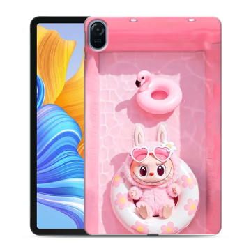 Силиконовый чехол на Huawei Honor Pad 8 с принтом Labubu Лабубу Силиконовый чехол на Huawei Honor Pad 8 с принтом Labubu Лабубу