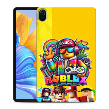 Силиконовый чехол на Huawei Honor Pad 8 с принтом Roblox Роблокс