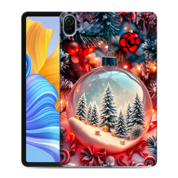 Силиконовый чехол на Huawei Honor Pad 8 с принтом Новый год