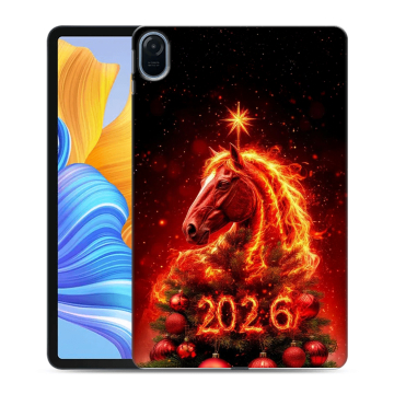 Силиконовый чехол на Huawei Honor Pad 8 с принтом Новый год