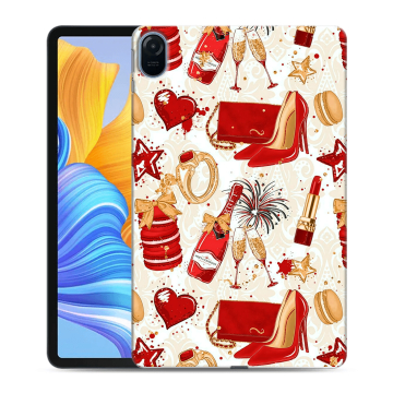 Силиконовый чехол на Huawei Honor Pad 8 с принтом Новый год