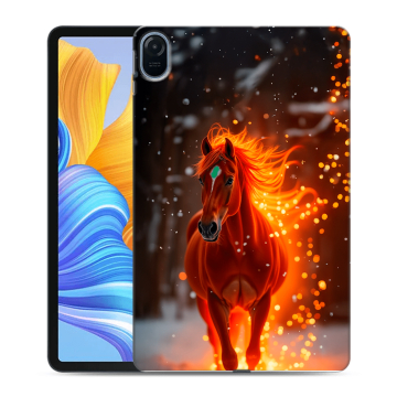 Силиконовый чехол на Huawei Honor Pad 8 с принтом Новый год