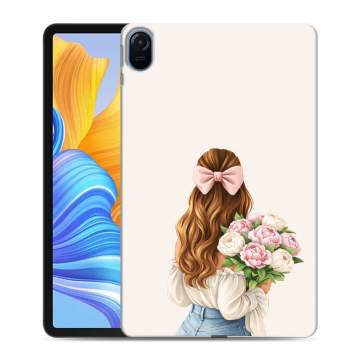 Силиконовый чехол на Huawei Honor Pad 8 с принтом женский Силиконовый чехол на Huawei Honor Pad 8 с принтом женский
