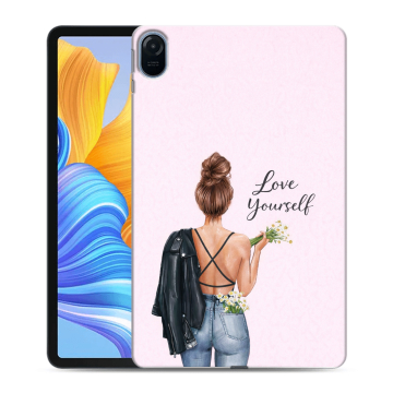Силиконовый чехол на Huawei Honor Pad 8 с принтом женский Силиконовый чехол на Huawei Honor Pad 8 с принтом женский