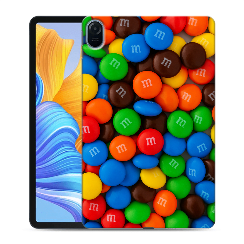 Силиконовый противоударный чехол на Huawei Honor Pad 8 с принтом Конфеты Силиконовый противоударный чехол на Huawei Honor Pad 8 с принтом Конфеты