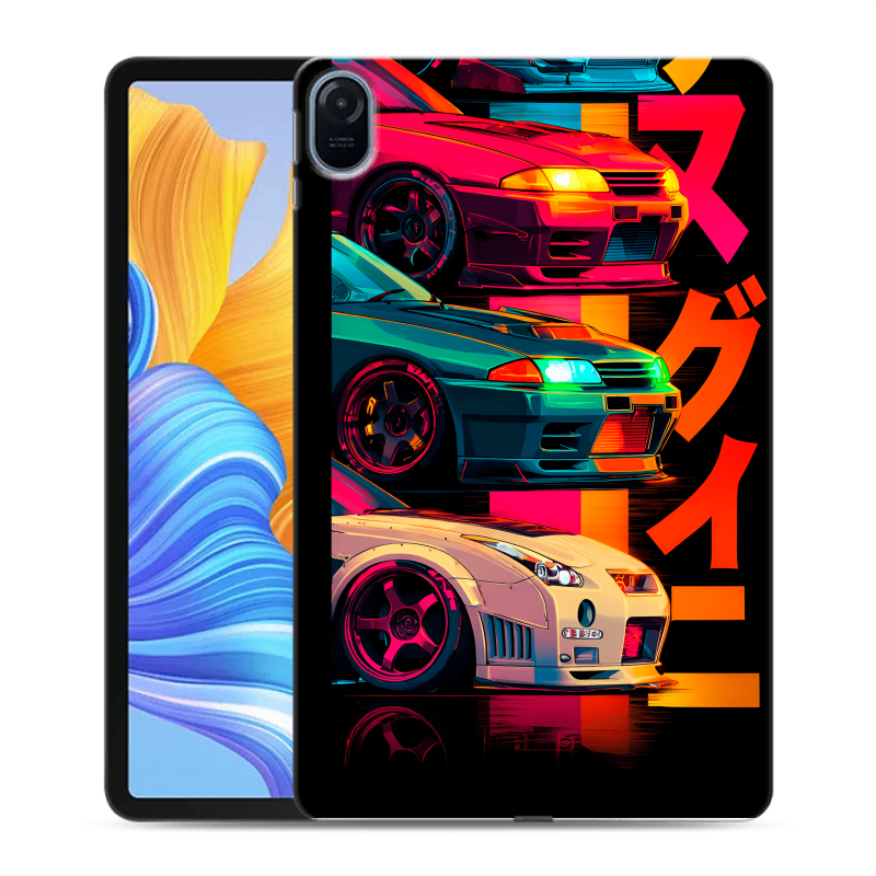 Силиконовый чехол на Huawei Honor Pad 8 с принтом Гоночные машины Силиконовый чехол на Huawei Honor Pad 8 с принтом Гоночные машины