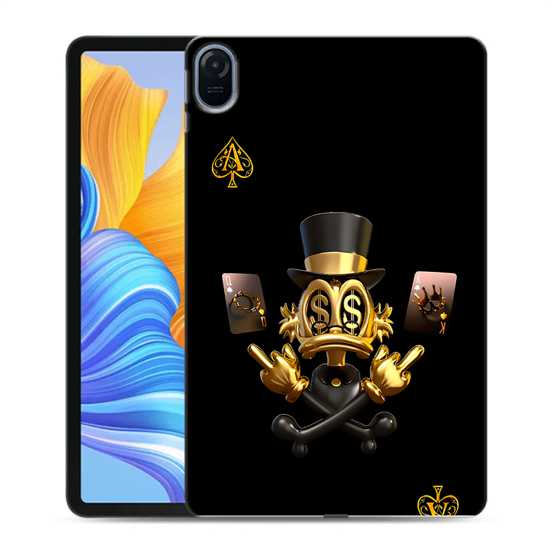 Силиконовый чехол на Huawei Honor Pad 8 с принтом Золотой скрудж макдак Силиконовый чехол на Huawei Honor Pad 8 с принтом Золотой скрудж макдак