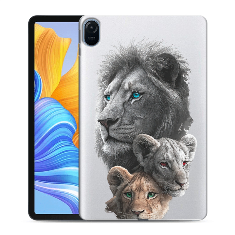 Силиконовый чехол на Huawei Honor Pad 8 с принтом Львы Силиконовый чехол на Huawei Honor Pad 8 с принтом Львы