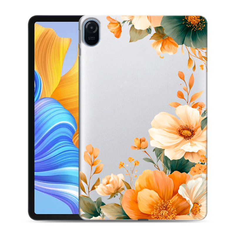 Силиконовый чехол на Huawei Honor Pad 8 с принтом Цветы принт Силиконовый чехол на Huawei Honor Pad 8 с принтом Цветы принт