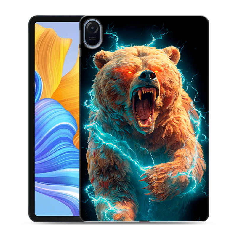 Силиконовый чехол на Huawei Honor Pad 8 с принтом Медведь Силиконовый чехол на Huawei Honor Pad 8 с принтом Медведь