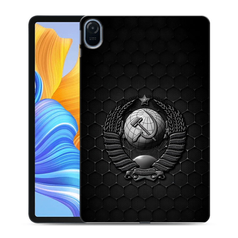 Силиконовый чехол на планшета Huawei Honor Pad 8 с принтом Герб Флаг СССР Силиконовый чехол на планшета Huawei Honor Pad 8 с принтом Герб Флаг СССР