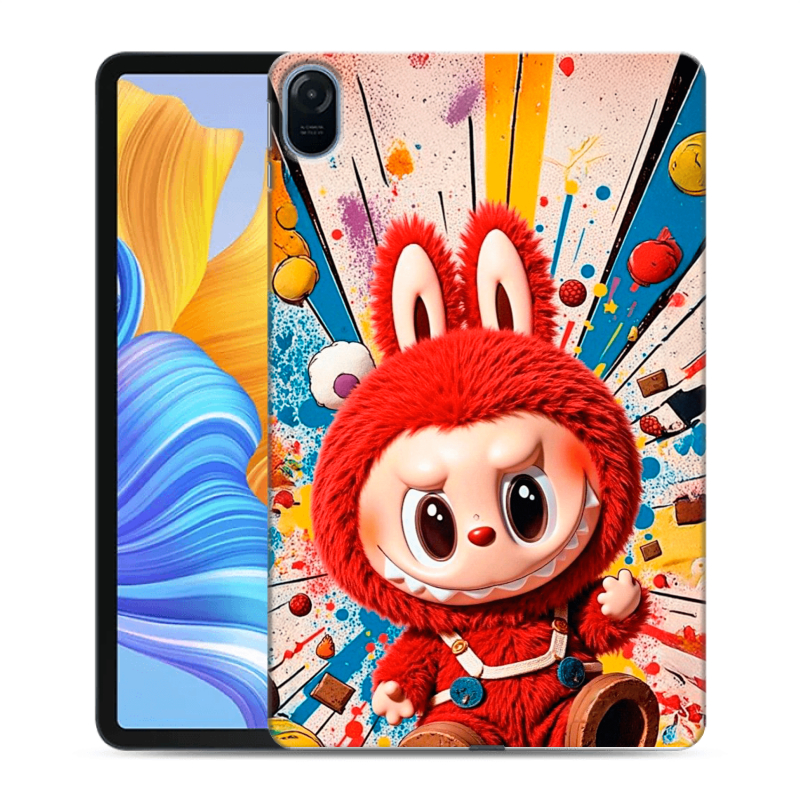 Силиконовый чехол на Huawei Honor Pad 8 с принтом Labubu Лабубу Силиконовый чехол на Huawei Honor Pad 8 с принтом Labubu Лабубу