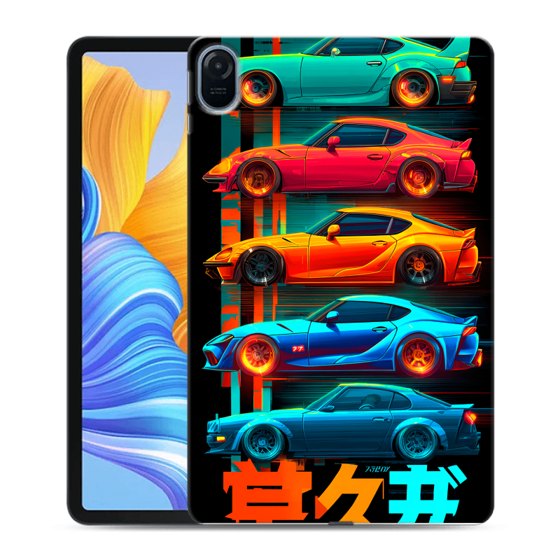 Силиконовый чехол на Huawei Honor Pad 8 с принтом машины тачки Силиконовый чехол на Huawei Honor Pad 8 с принтом машины тачки