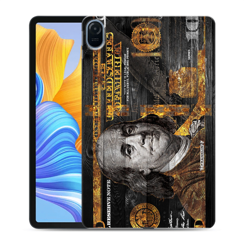 Силиконовый противоударный чехол на Huawei Honor Pad 8 с принтом Доллар деньги Силиконовый противоударный чехол на Huawei Honor Pad 8 с принтом Доллар деньги