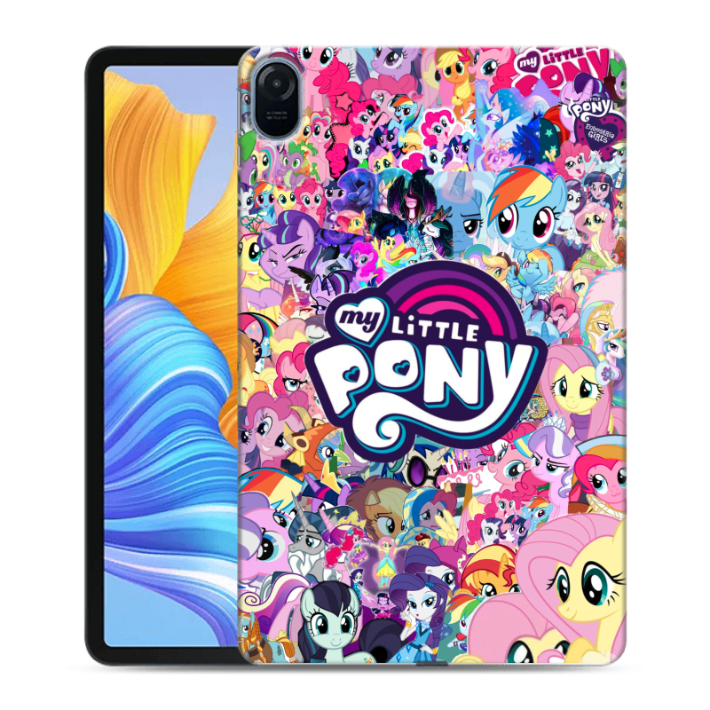 Силиконовый противоударный чехол на Huawei Honor Pad 8 с принтом My little pony Дружба чудо Силиконовый противоударный чехол на Huawei Honor Pad 8 с принтом My little pony Дружба чудо