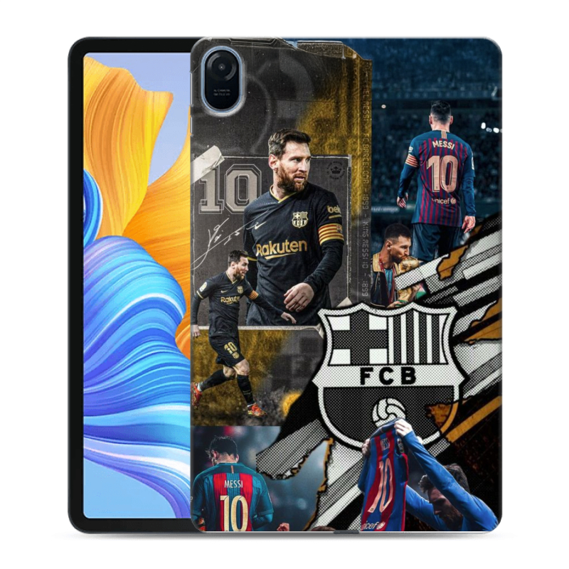 Силиконовый чехол на Huawei Honor Pad 8 с принтом Messi Barcelona Силиконовый чехол на Huawei Honor Pad 8 с принтом Messi Barcelona