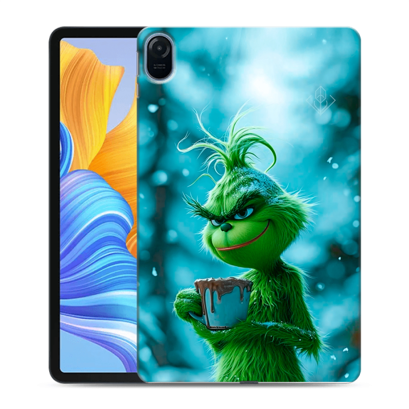 Силиконовый чехол на Huawei Honor Pad 8 с принтом Новый год гринч Силиконовый чехол на Huawei Honor Pad 8 с принтом Новый год гринч