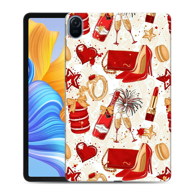 Силиконовый чехол на Huawei Honor Pad 8 с принтом Новый год Силиконовый чехол на Huawei Honor Pad 8 с принтом Новый год