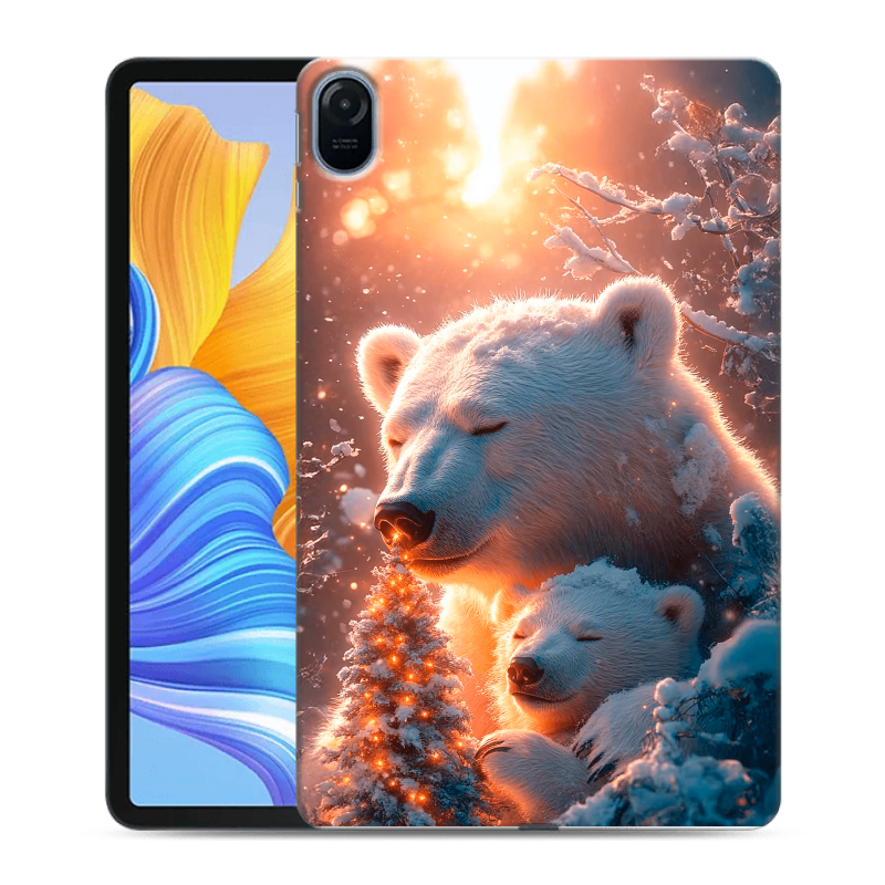 Силиконовый чехол на Huawei Honor Pad 8 с принтом Новый год Силиконовый чехол на Huawei Honor Pad 8 с принтом Новый год