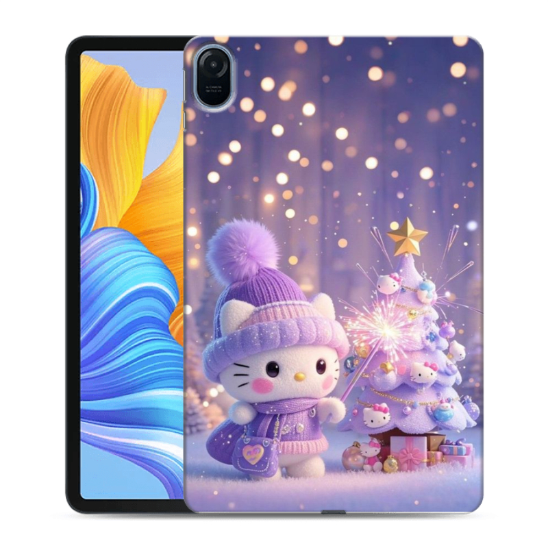Силиконовый чехол на Huawei Honor Pad 8 с принтом Новый год Силиконовый чехол на Huawei Honor Pad 8 с принтом Новый год