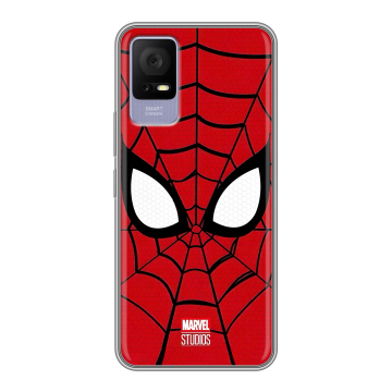 Силиконовый чехол на TCL 405 с принтом человек паук spiderman