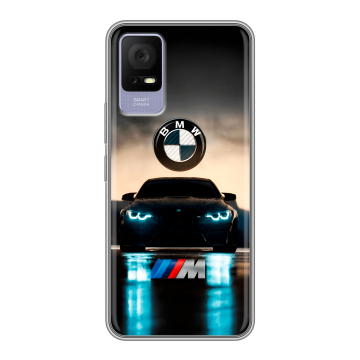 Силиконовый чехол на TCL 405 с принтом БМВ BMW