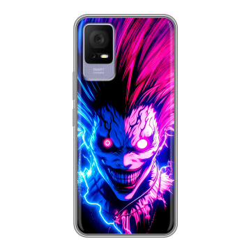 Силиконовый чехол на TCL 405 с принтом Death note Тетрадь смерти Силиконовый чехол на TCL 405 с принтом Death note Тетрадь смерти