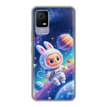 Силиконовый чехол на TCL 405 с принтом Labubu Лабубу Силиконовый чехол на TCL 405 с принтом Labubu Лабубу