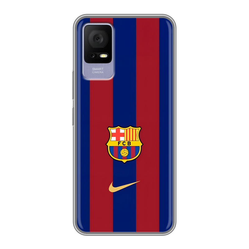 Силиконовый чехол на TCL 405 с принтом Барселона Barcelona Силиконовый чехол на TCL 405 с принтом Барселона Barcelona