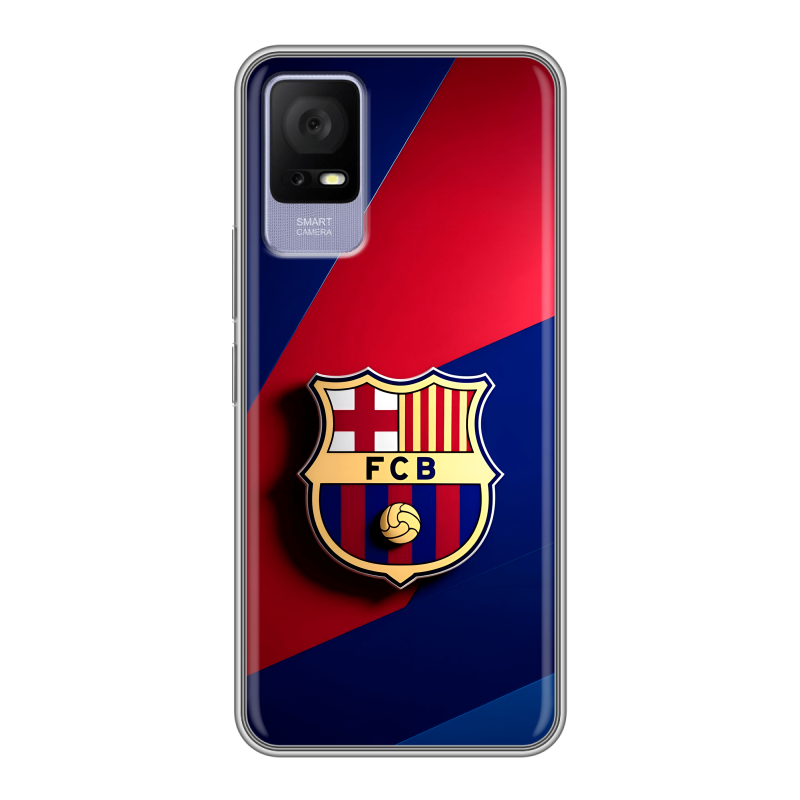 Силиконовый чехол на TCL 405 с принтом Барселона Barcelona Силиконовый чехол на TCL 405 с принтом Барселона Barcelona