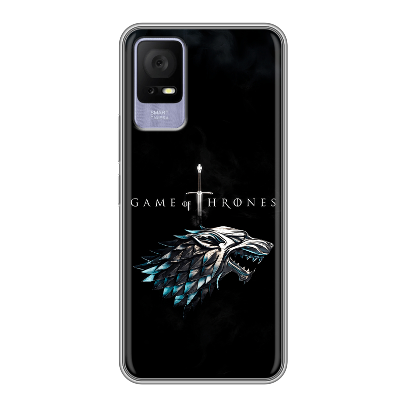 Силиконовый чехол на TCL 405 с принтом Игра Престолов Game Thrones Силиконовый чехол на TCL 405 с принтом Игра Престолов Game Thrones