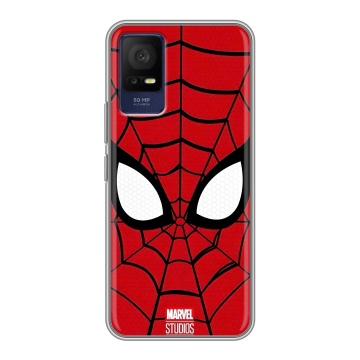 Силиконовый чехол на TCL 408 с принтом человек паук spiderman