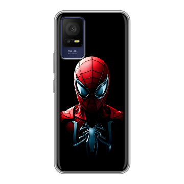 Силиконовый чехол на TCL 408 с принтом Spiderman Человек паук Силиконовый чехол на TCL 408 с принтом Spiderman Человек паук