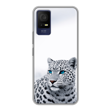 Силиконовый чехол на TCL 408 с принтом женский Силиконовый чехол на TCL 408 с принтом женский