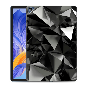 Силиконовый чехол на планшета Huawei Honor Pad X8 с принтом Черные кристаллы Силиконовый чехол на планшета Huawei Honor Pad X8 с принтом Черные кристаллы